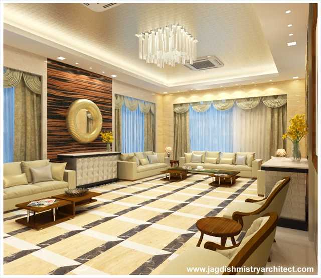 Bungalow Jaipur Living Room White Sofas