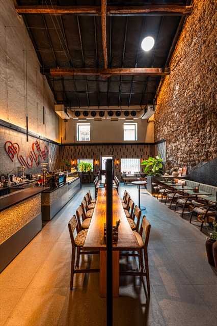 Concu Colaba Bar Rope Art Wall