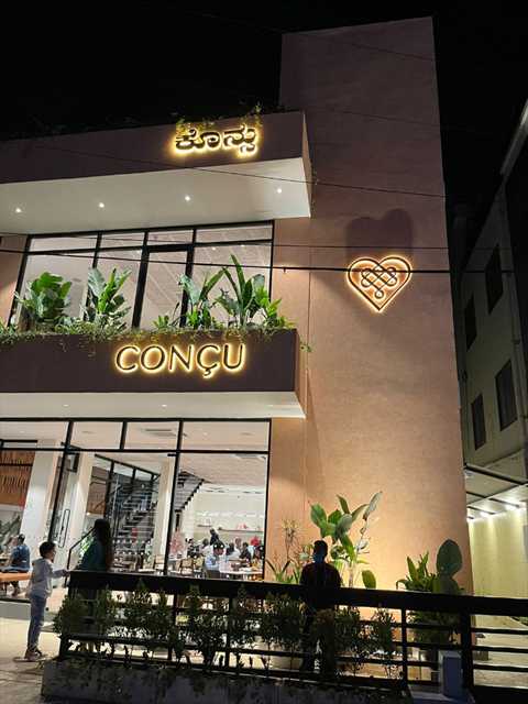 Concu Indira Nagar Exterior Night