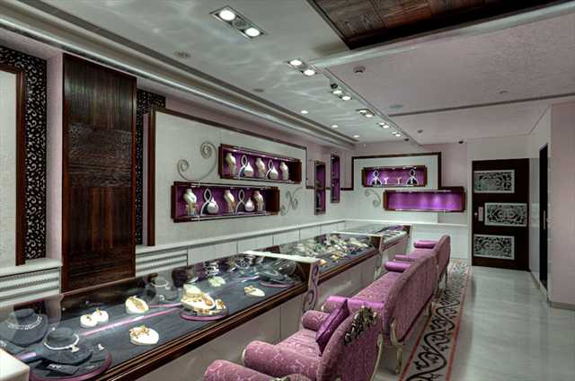 Motison's Showroom Marble Flooring