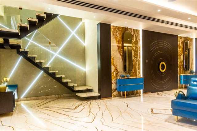 Penthouse Mumbai Staircase Hall