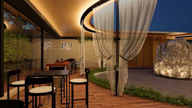 Rock Bar RU Center Stone Twilight